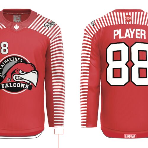 Garden City Falcons Sublimated Hockey Jersey - Youth Thumbnail
