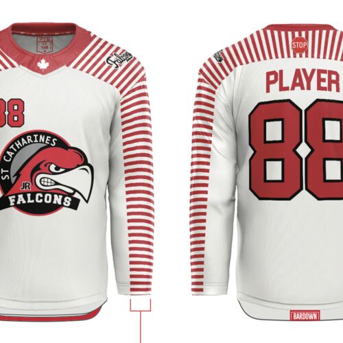 Garden City Falcons Sublimated Hockey Jersey - Youth Thumbnail