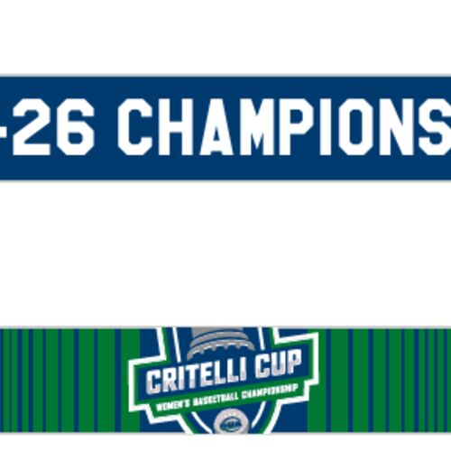 OUA Women's Basketball Critelli Cup Sublimated Scarf Thumbnail