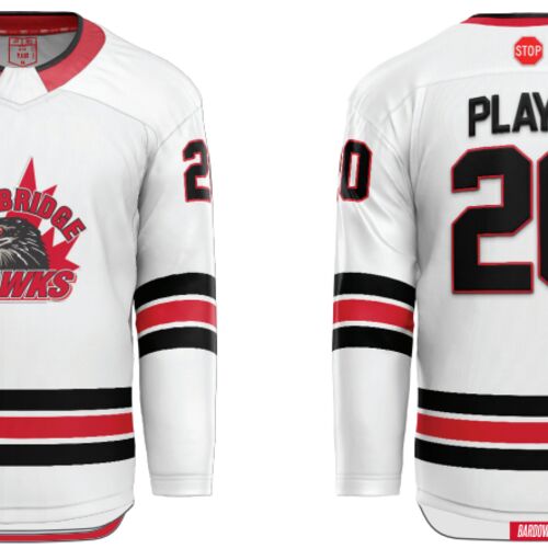 Cambridge Hawks Cut and Sew Jersey - Youth Thumbnail