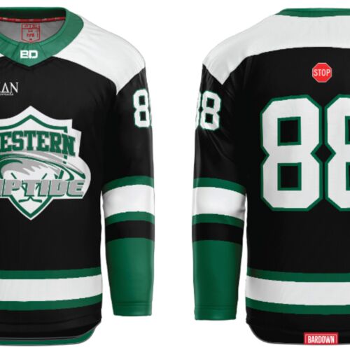 Western Riptides Sublimated Hockey Jersey Youth Thumbnail