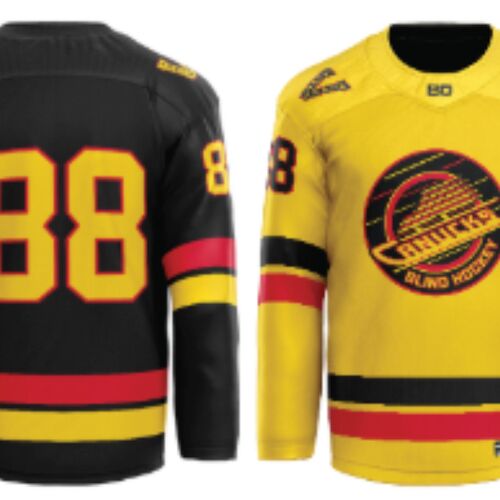 Canadian Blind Hockey Reversible Sublimated Hockey Jersey 1 Thumbnail