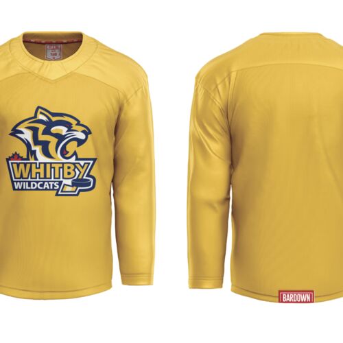 Whitby Wildcats Sublimated Practice Jersey - Youth Thumbnail
