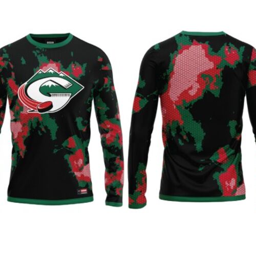 Pinedale Glaciers Hockey Sublimated Long Sleeve Thumbnail
