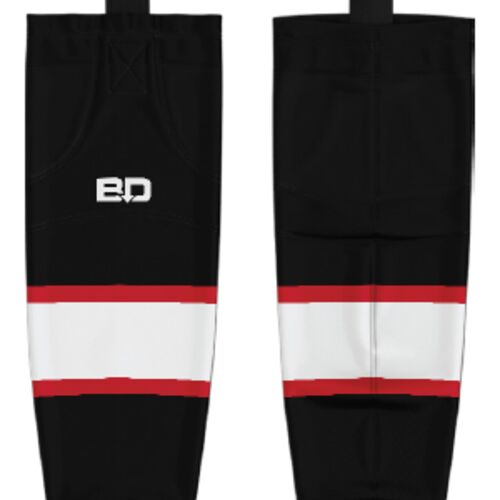 Red Deer Minor Hybrid Hockey Socks Thumbnail