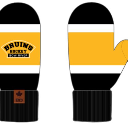 SFS Bow River Bruins Classic Mittens Thumbnail