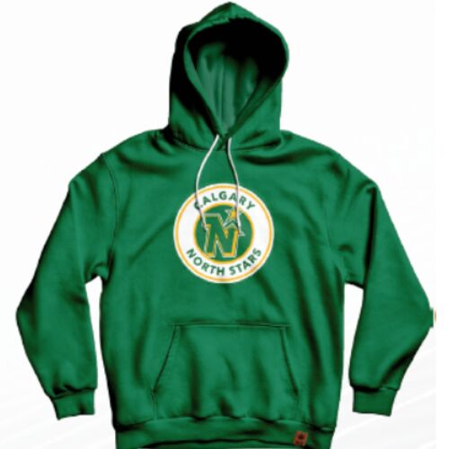 Calgary Northstars Classic Hoodie - Green Thumbnail
