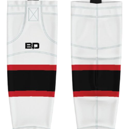 Port Moody Panthers Cut n Sew Hockey Socks - Adult Thumbnail