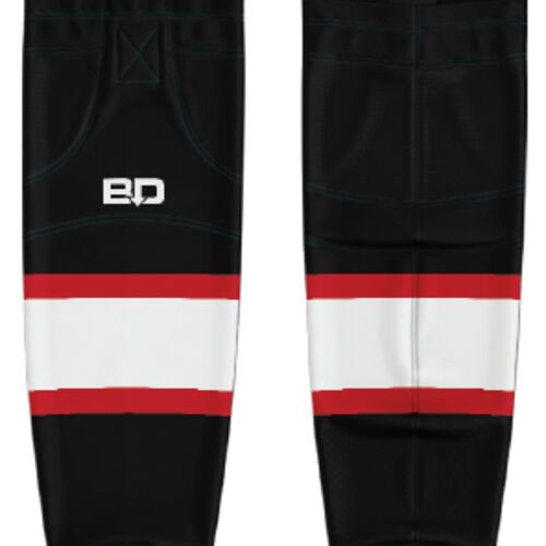 Port Moody Panthers Cut n Sew Hockey Socks - Youth Thumbnail
