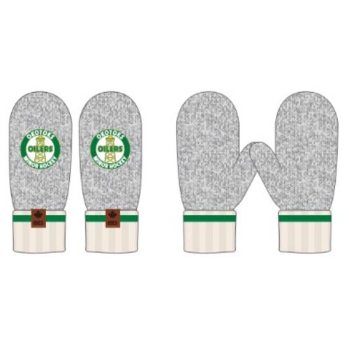 Okotoks Oilers Snow Pepper Mittens  Thumbnail