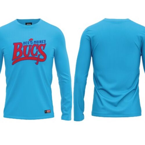 Des Moines Jr Bucs Sublimated Long Sleeve 1.0 - Youth  Thumbnail