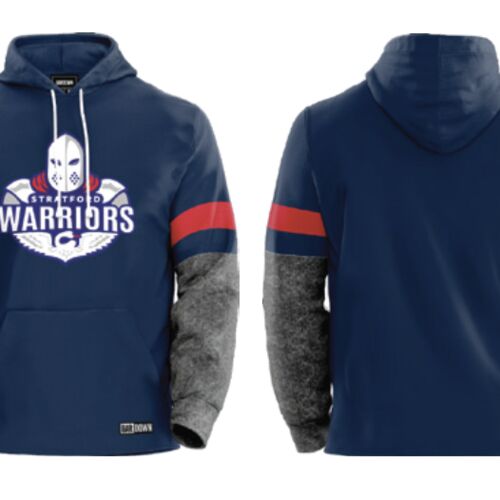 Stratford Warriors Striper Streetwear Hoodie - Youth Thumbnail