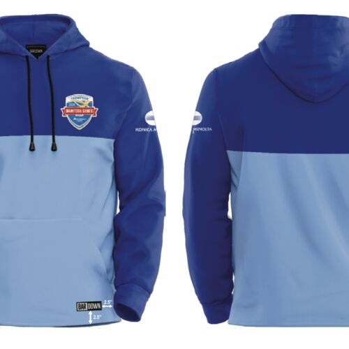 Team Manitoba Splash Streetwear Hoodie - Winnipeg Blue (Youth) Thumbnail