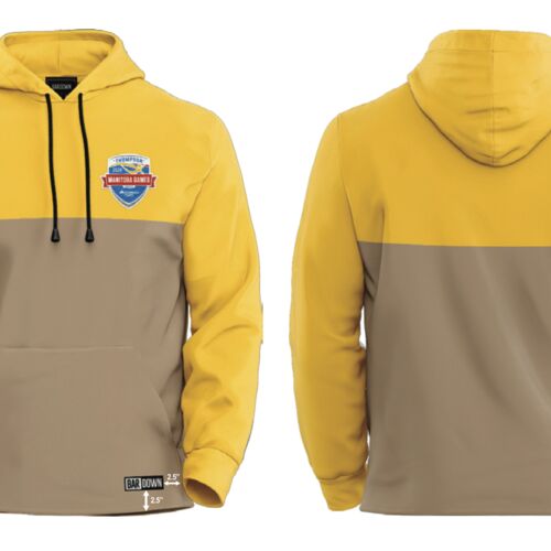 Team Manitoba Splash Streetwear Hoodie - Winnipeg Gold (Youth) Thumbnail