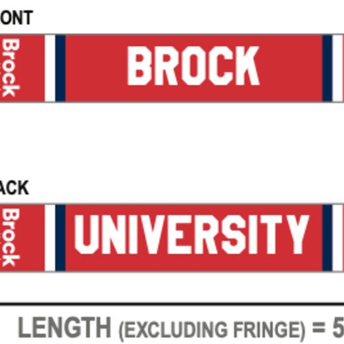 Brock University Classic 2.0 Scarf 2 Thumbnail