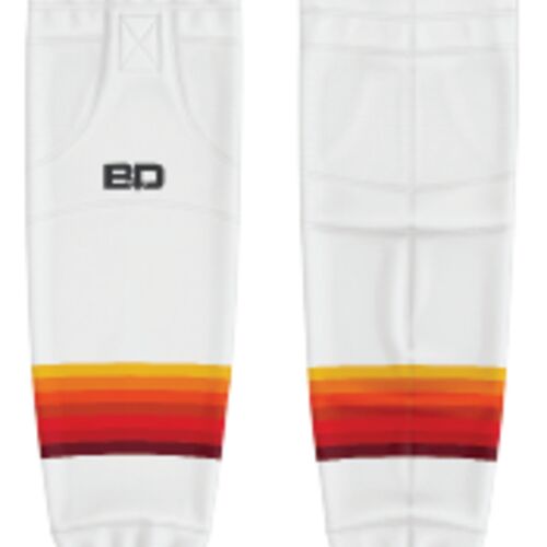 Bow Valley Sublimated Socks - White (Youth) Thumbnail
