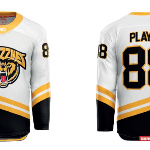 Victoria Grizziles - U9 Sublimated Hockey Jersey (Youth) Thumbnail