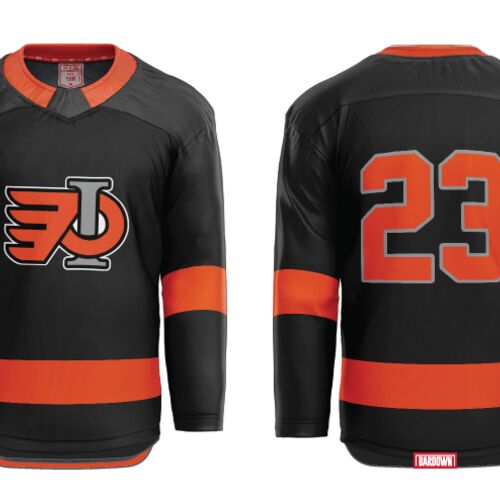 Innisfail Flyers Hybrid Jersey - Black (Youth) Thumbnail