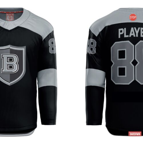 Brant Battalion Cut & Sew Hockey Jersey - Youth Thumbnail