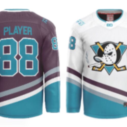 Ducks Hockey Reversible Sublimated Jersey Thumbnail