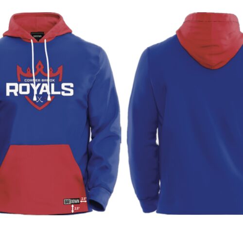 Corner Brook Royals Art Attack Streetwear Hoodie - Youth Thumbnail