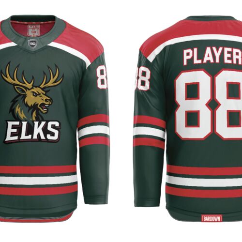 Victoria ELKS Sublimated Hockey Jersey - Youth Thumbnail