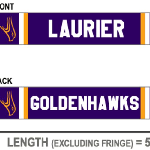 Laurier University Classic 4.0 Scarf Thumbnail