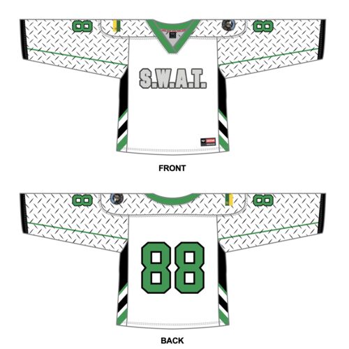 Saskatchewan SWAT Sublimated V-Neck Box Lacrosse Jersey Thumbnail