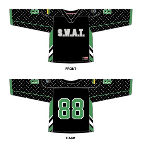 Saskatchewan SWAT Sublimated V-Neck Box Lacrosse Jersey Thumbnail