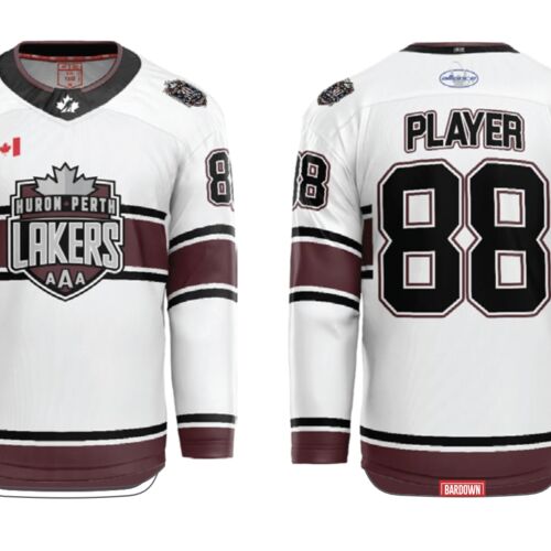 Huron Perth Lakers Sublimated Hockey Jersey (new shoulder logo) - Youth Thumbnail